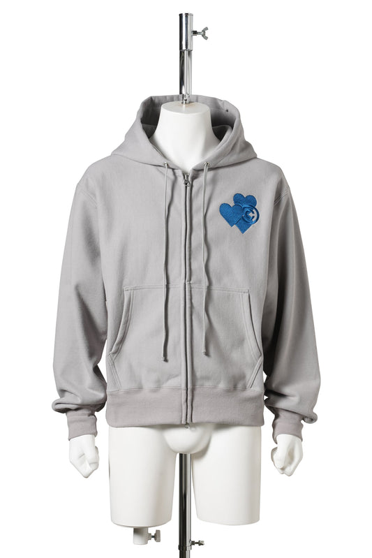CPD LOVE STITCH HOODIE / GRAY NAVY