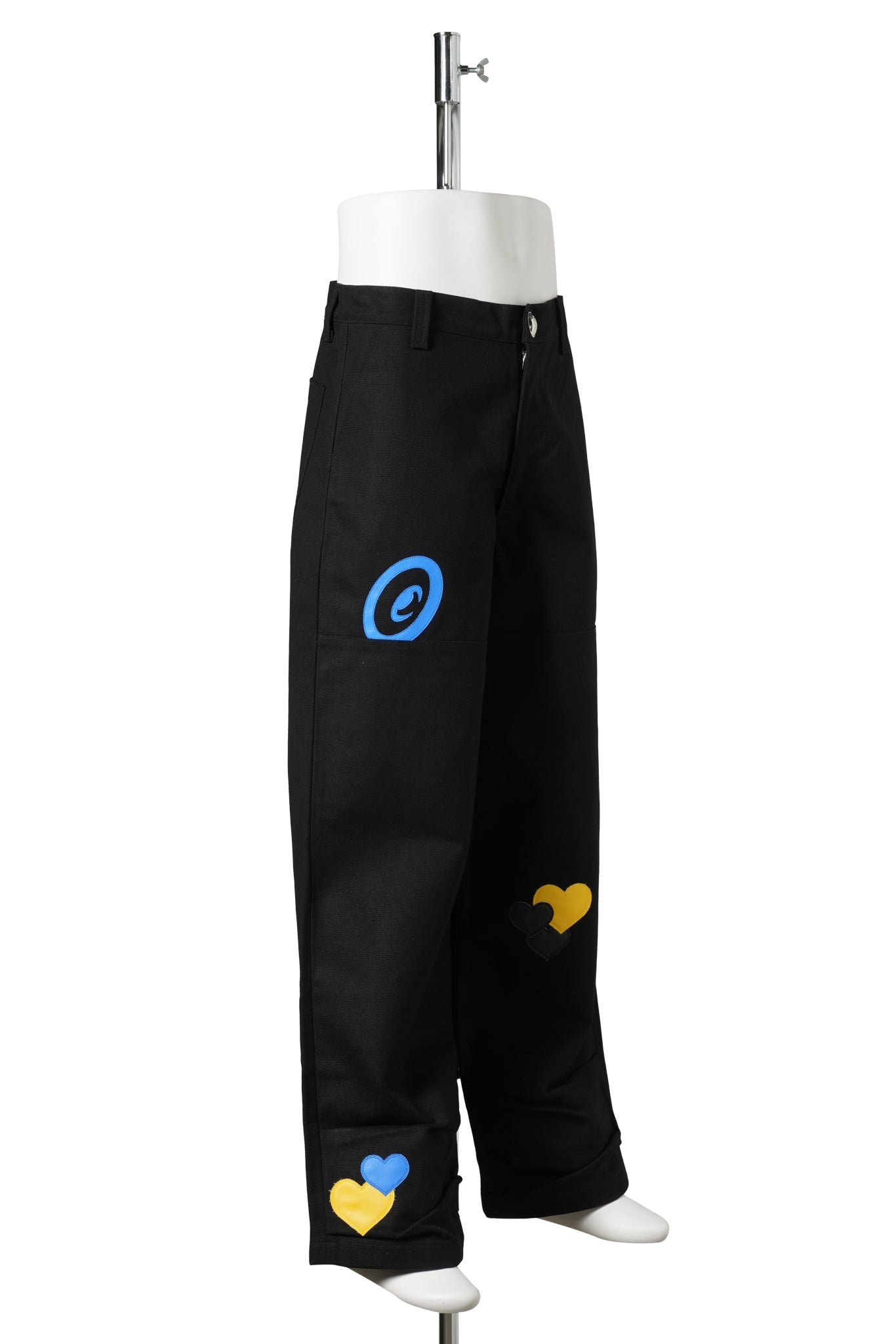 CPD LOVE PATCH DUCK PANTS / BLACK