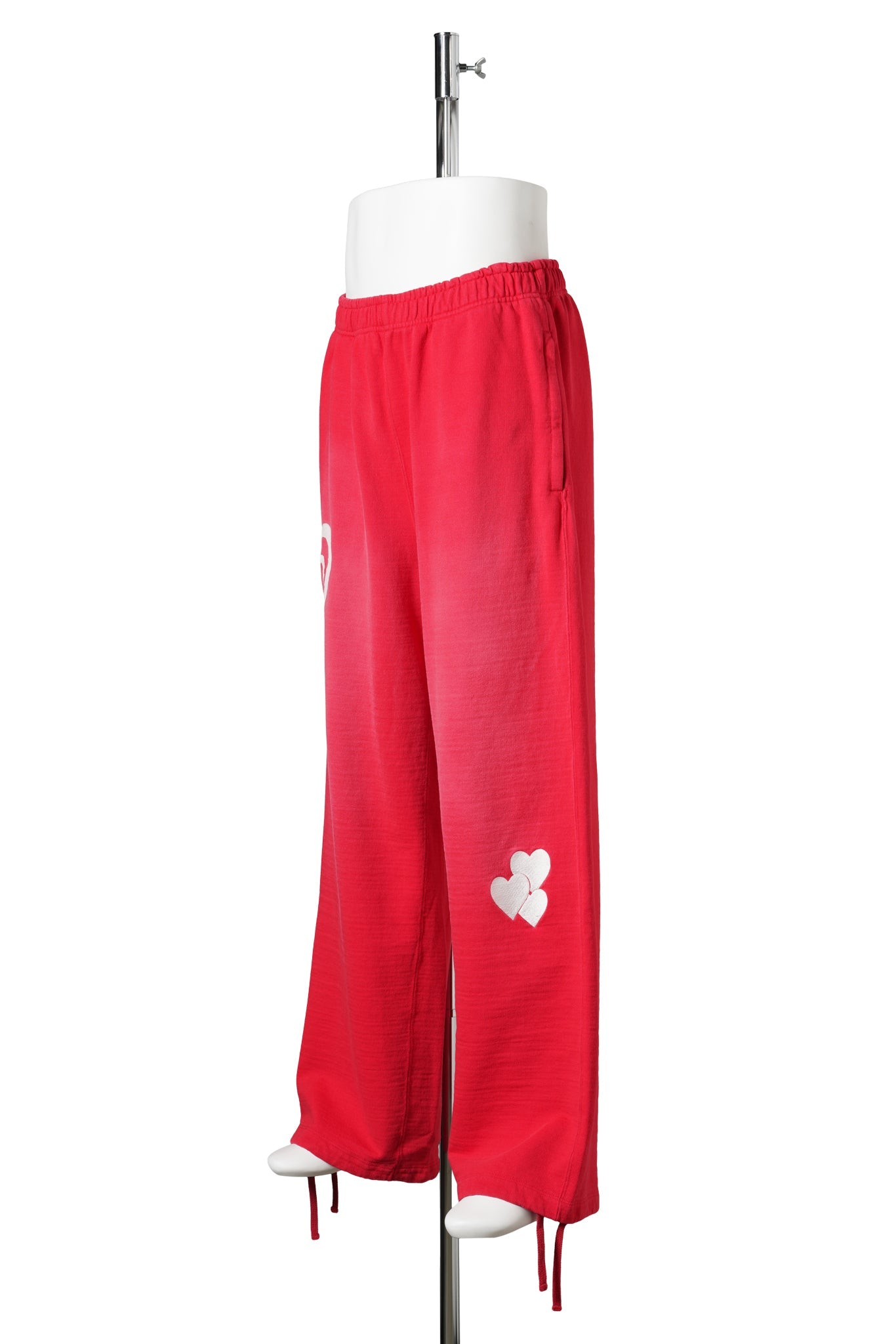 CPD SPRAYING LOVE STITCH PANTS / RED