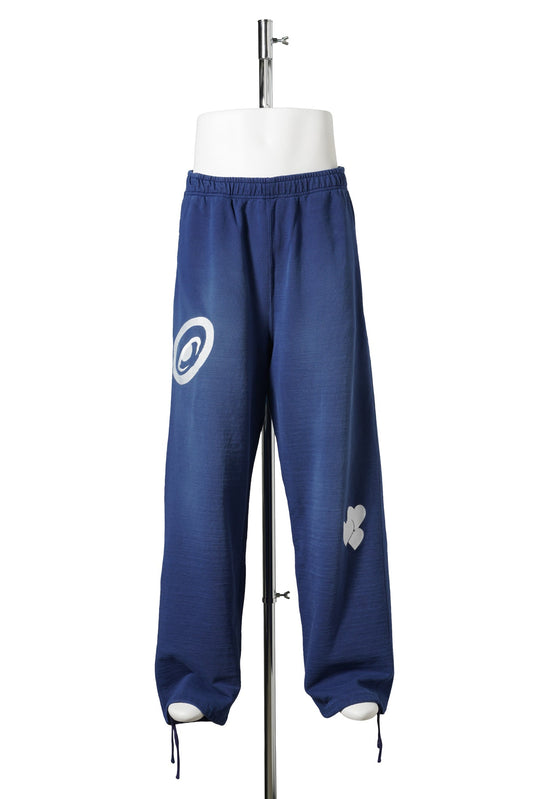 CPD SPRAYING LOVE STITCH PANTS / BLUE