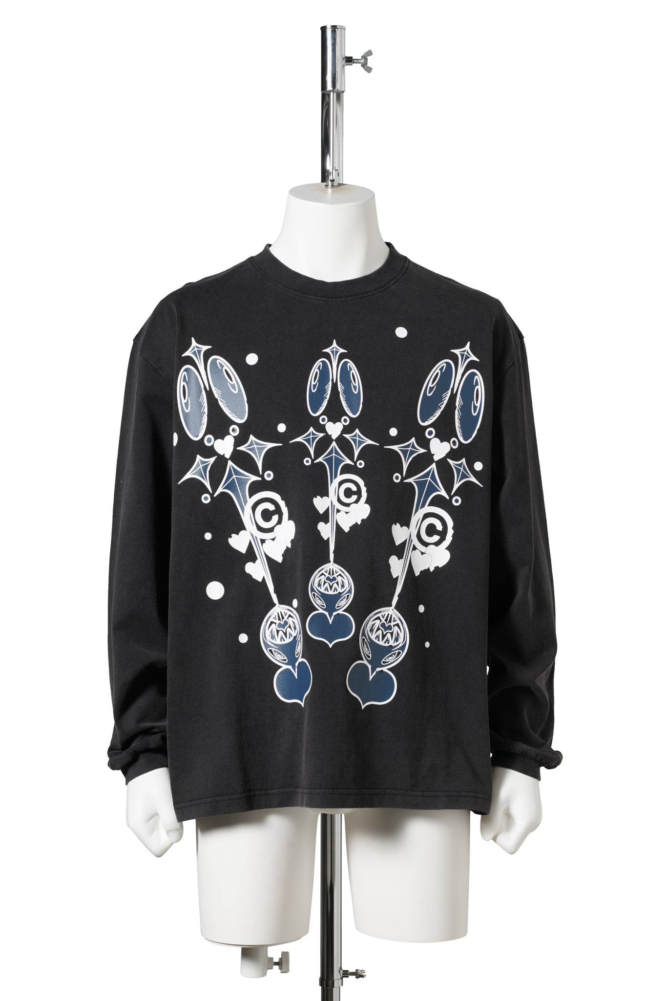 GILAGILA LONG SLEEVE TEE / BLACK