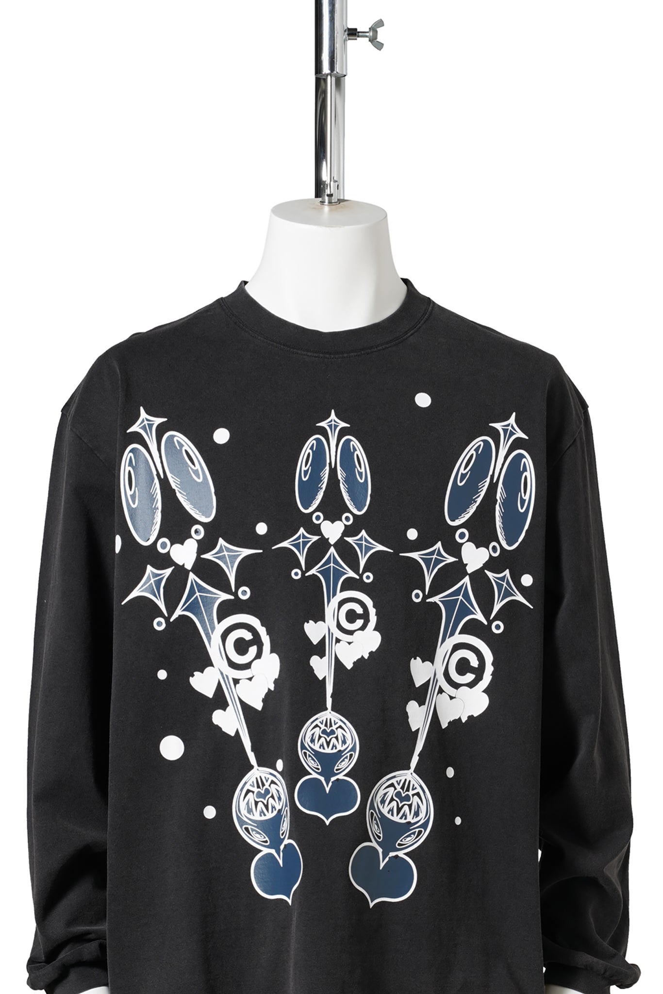 GILAGILA LONG SLEEVE TEE / BLACK