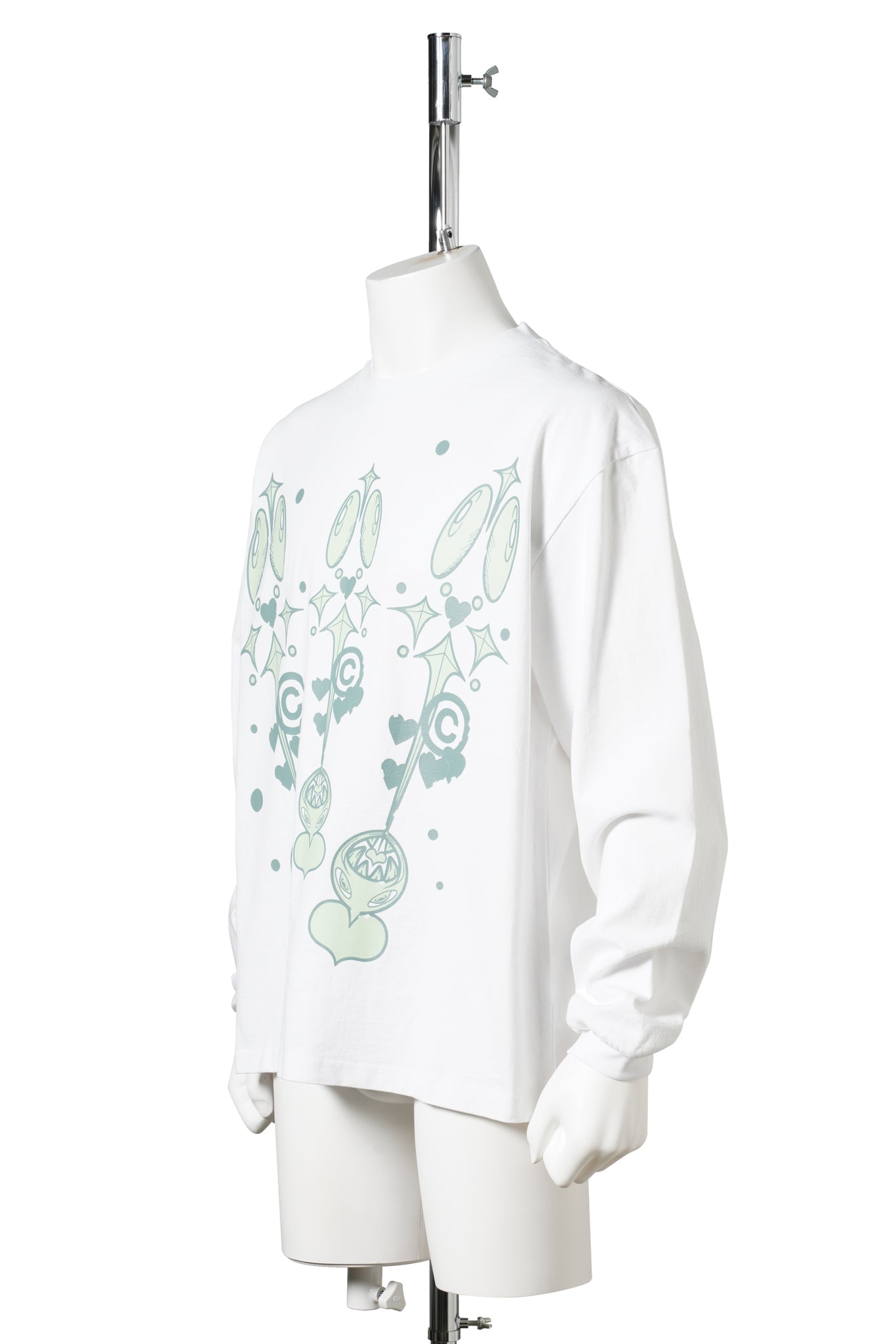 GILAGILA LONG SLEEVE TEE / WHITE