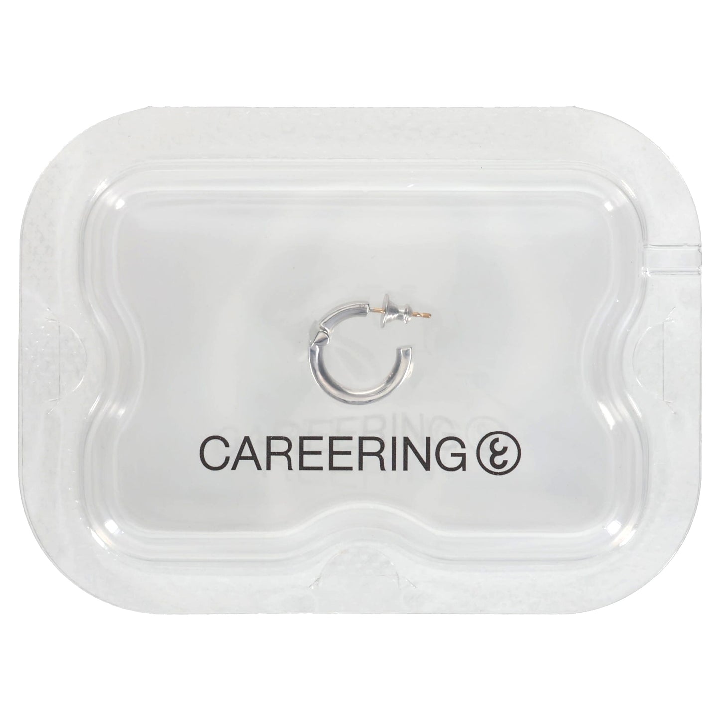 CROSS HOOP 301 / SILVER