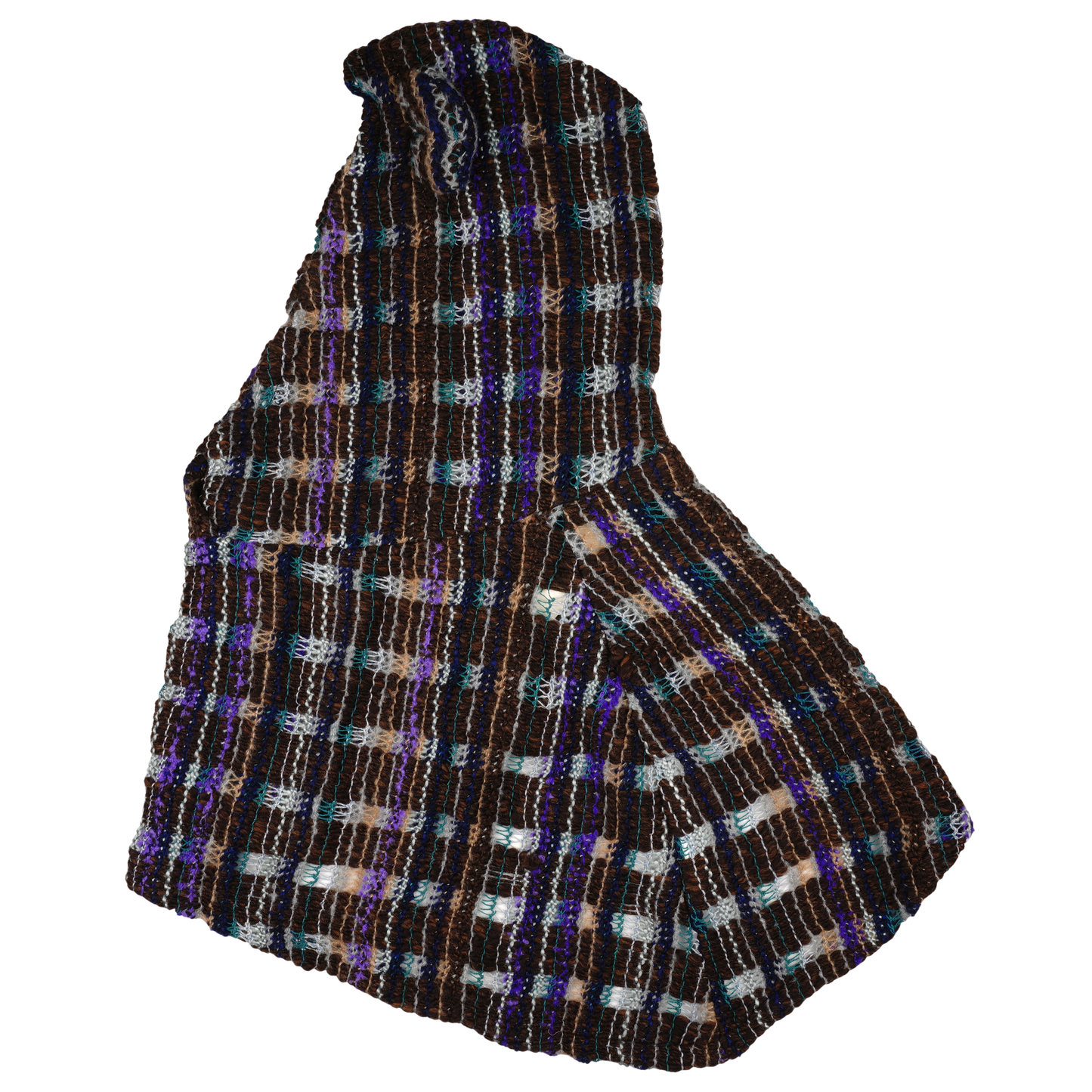 BEAR SNOOD / VITELLI BROWN PLAID