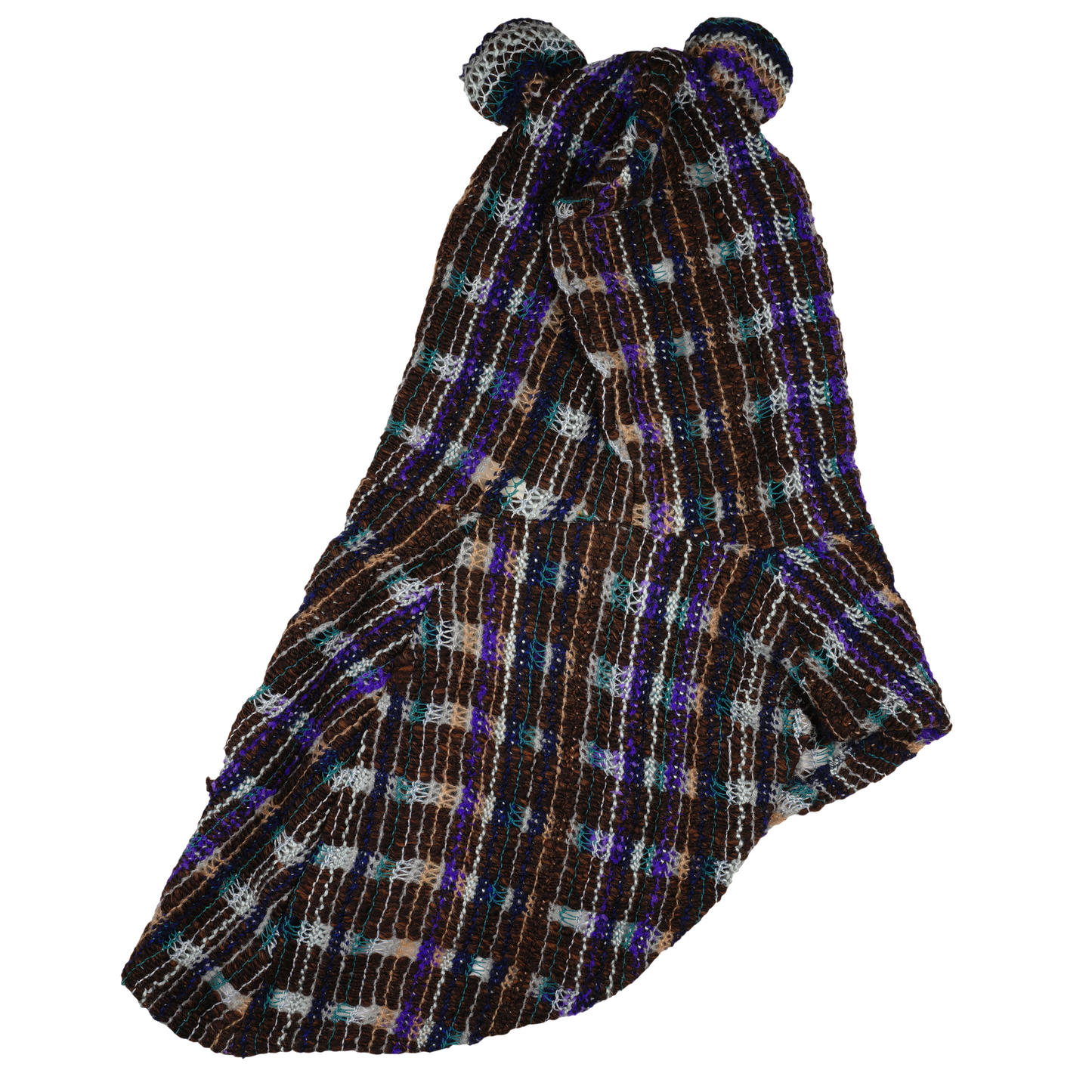 BEAR SNOOD / VITELLI BROWN PLAID