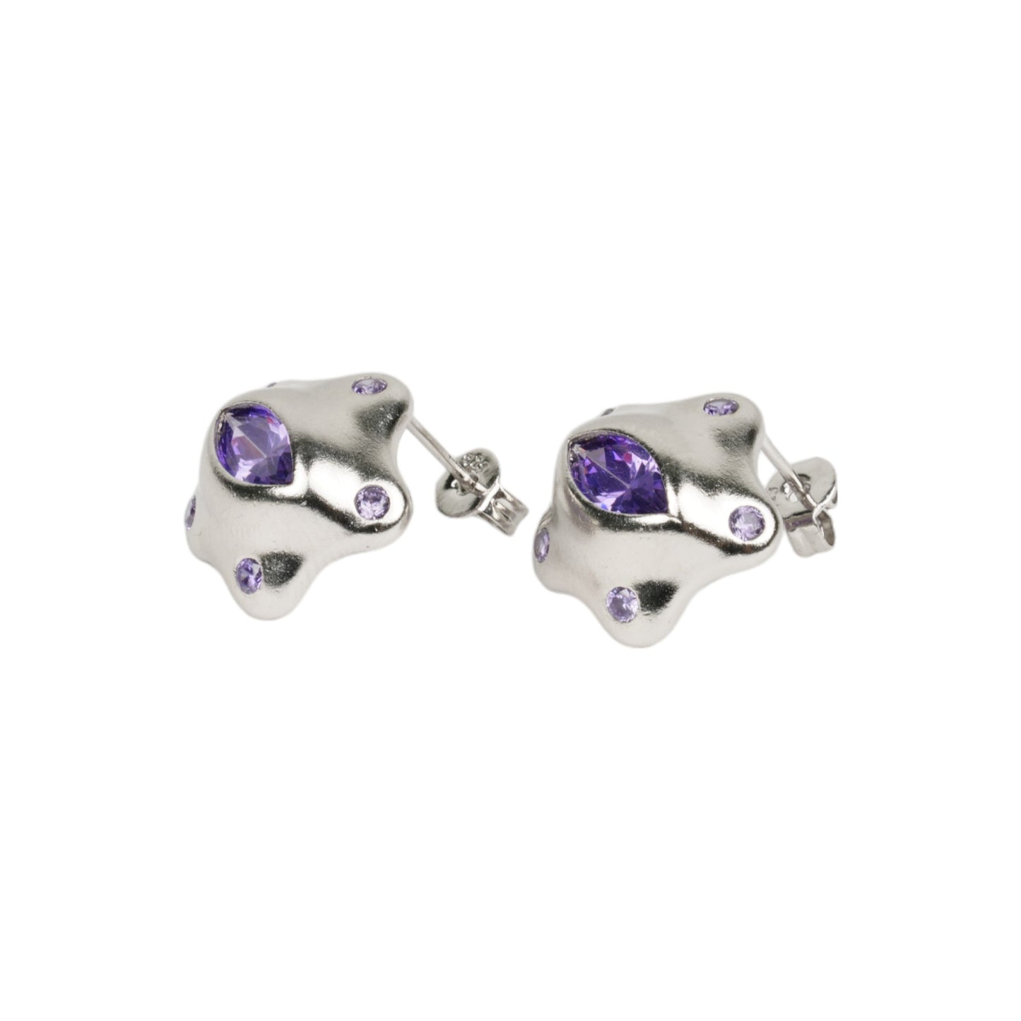 STARLET EARRINGS / AMETHYST