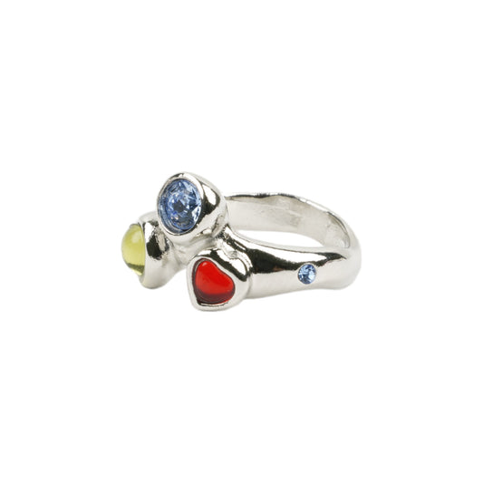 FLORENCE RING / SILVER MULTI