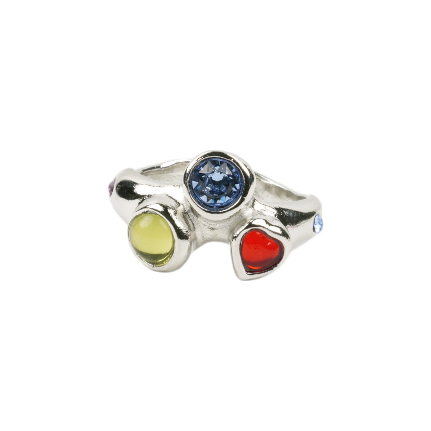 FLORENCE RING / SILVER MULTI