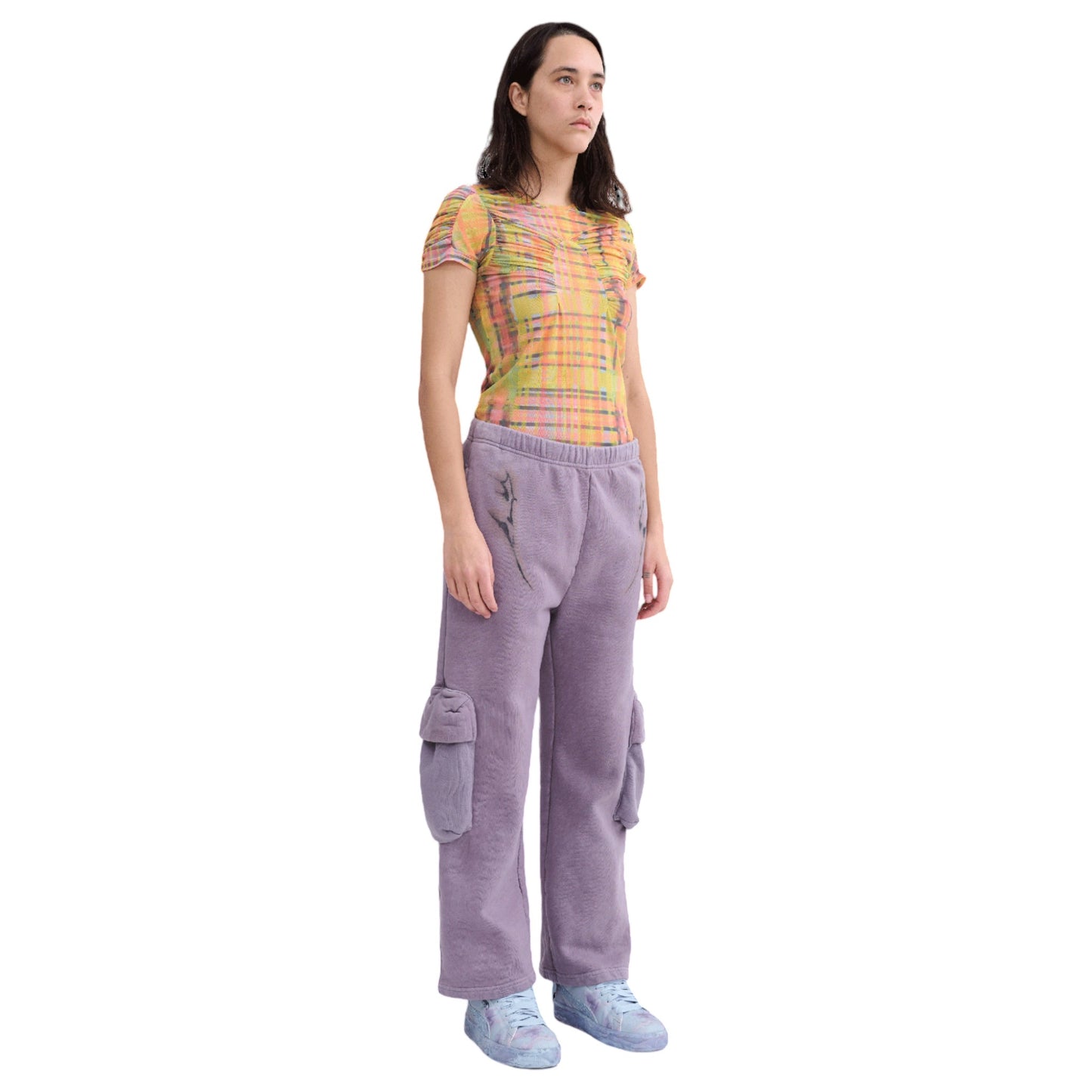 CARGO SWEATPANTS / MAUVE