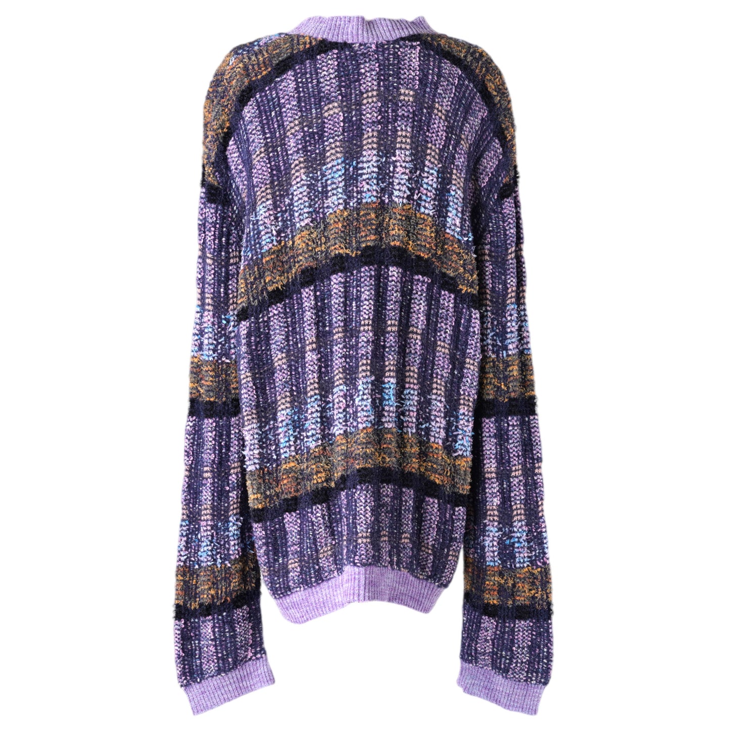 WOOLLY SWEATER / VITELLI PURPLE PLAID