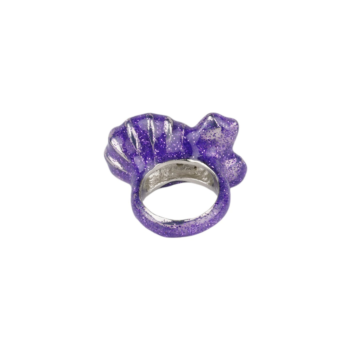 CANDY GEM RING / GLITTER LILAC