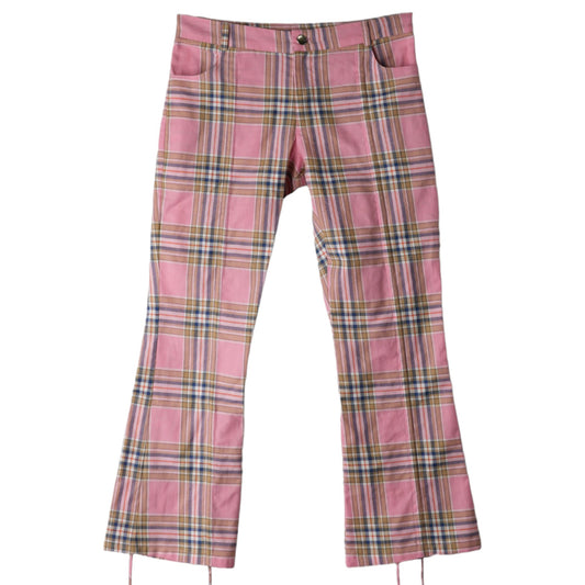 MALDIVES PANT / PINK PLAID