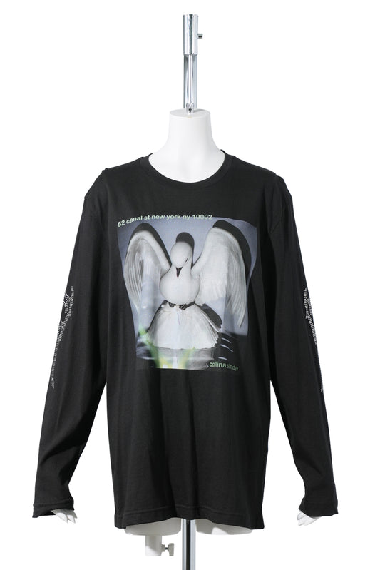 L/S RHINESTONE GRAPHIC TEE / 52 CANAL