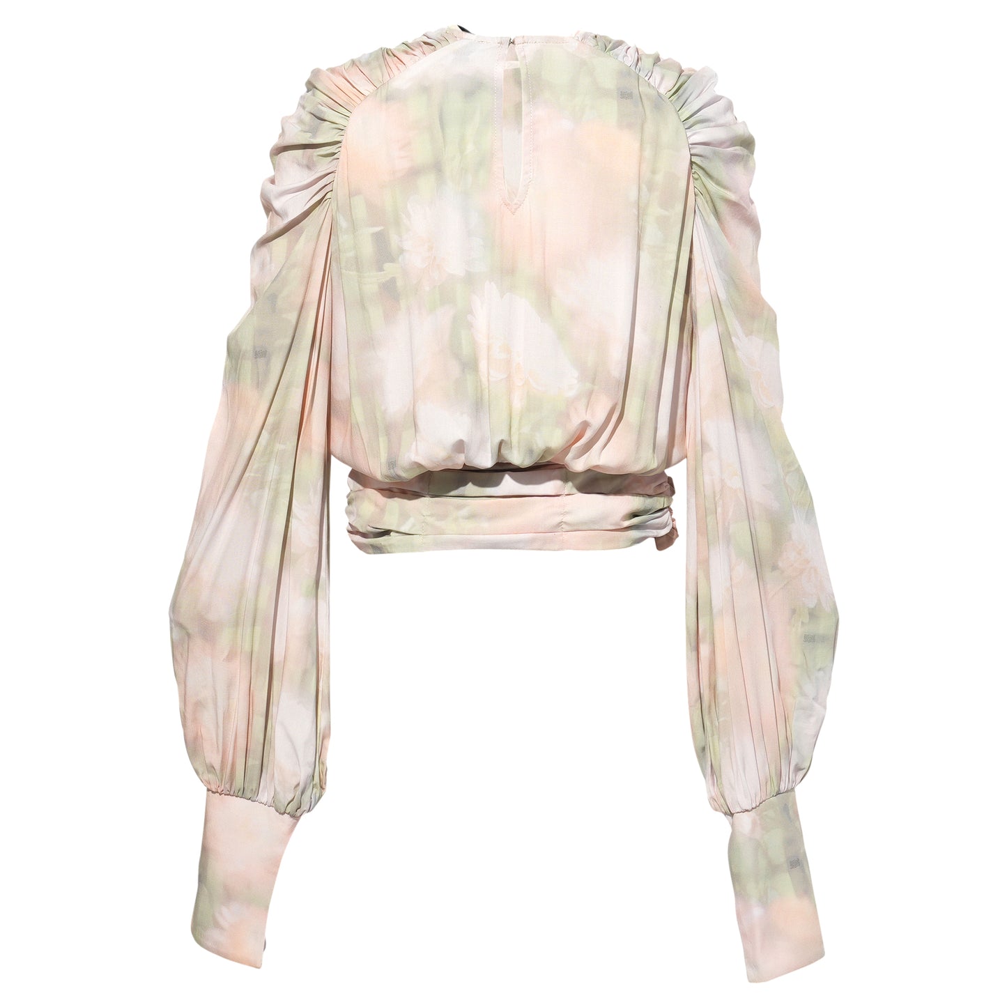 IRIS TOP / WASHED DAISY PLAID