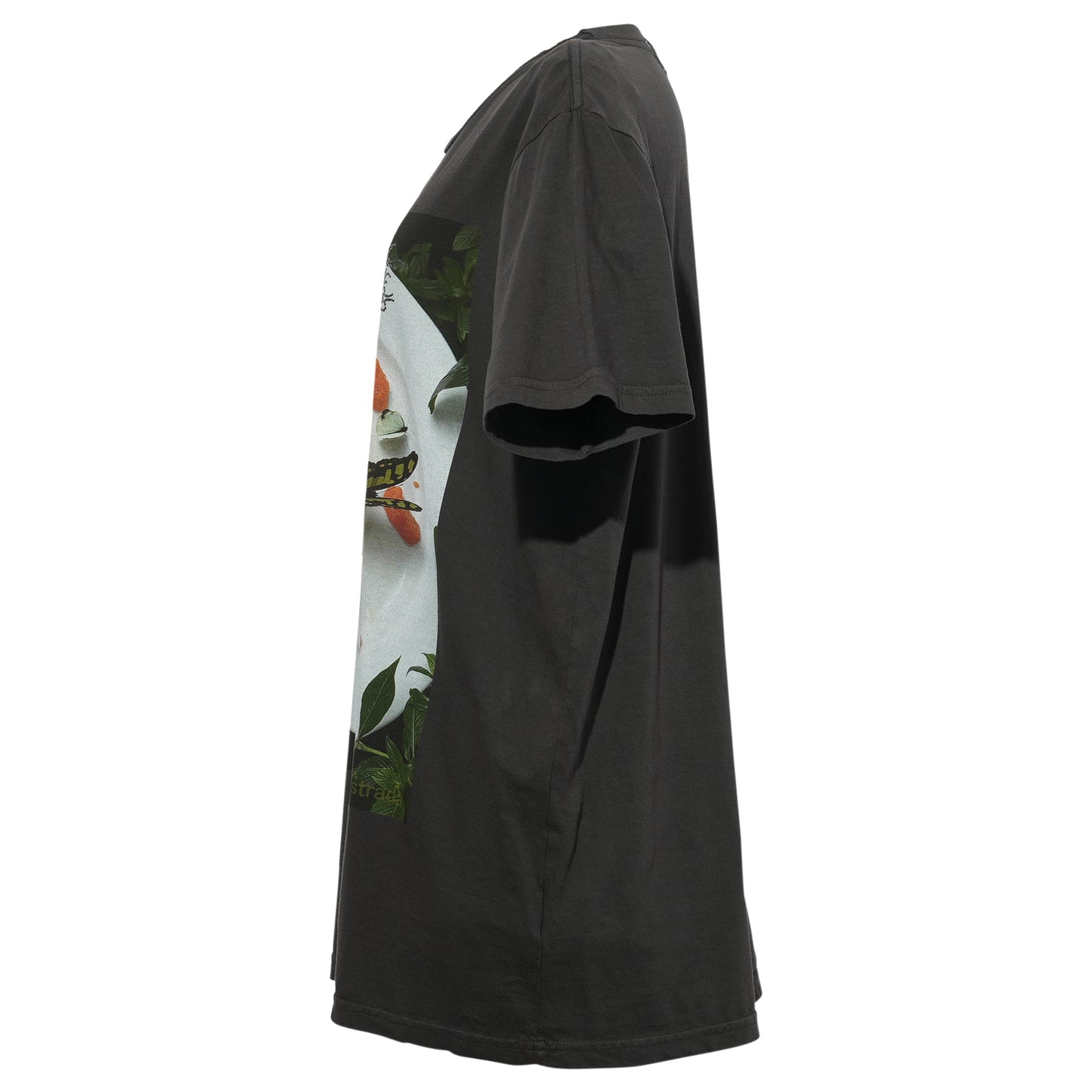 RHINESTONE GRAPHIC TEE / GIRL DINNER