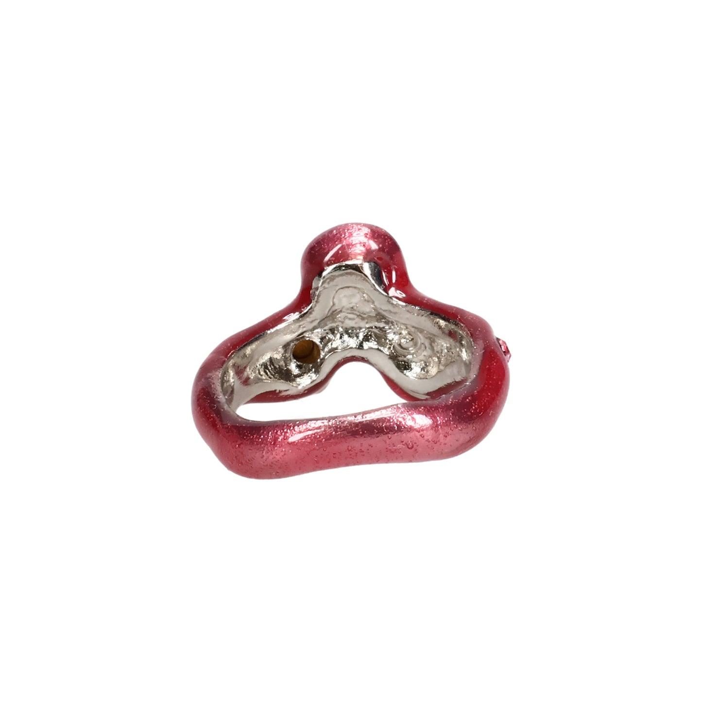 FLORENCE RING / HOT METALLIC PINK