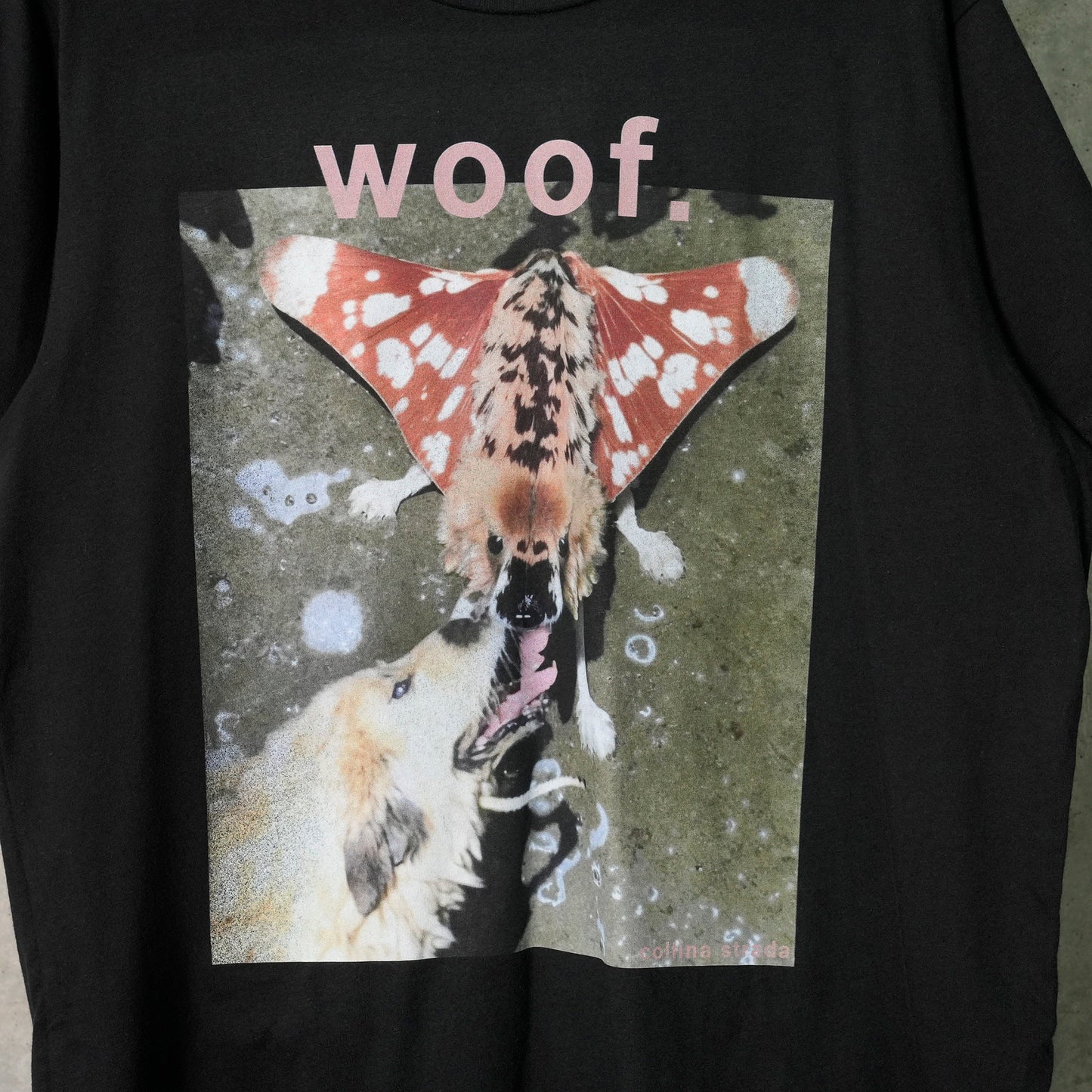 GRAPHIC TEE / MOTH WOOF