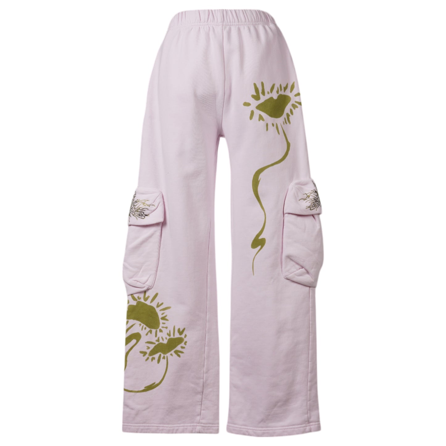 CARGO SWEATPANTS / PINK DAISY