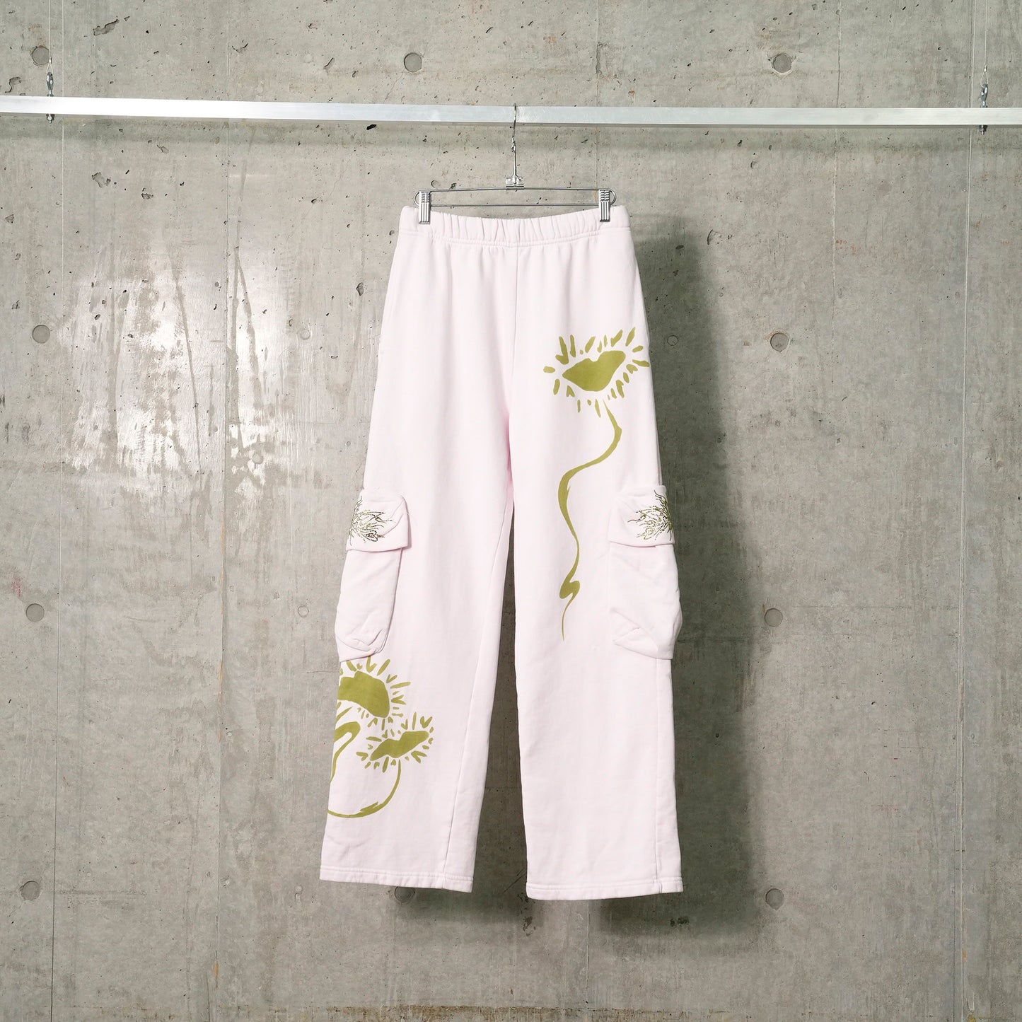 CARGO SWEATPANTS / PINK DAISY