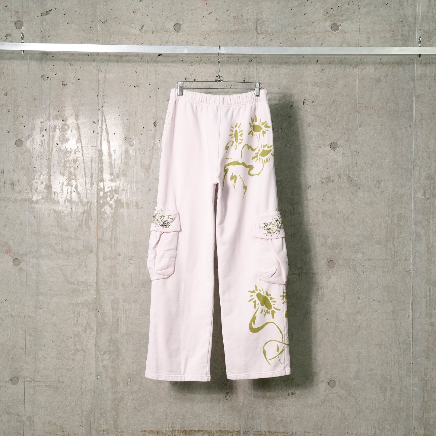 CARGO SWEATPANTS / PINK DAISY