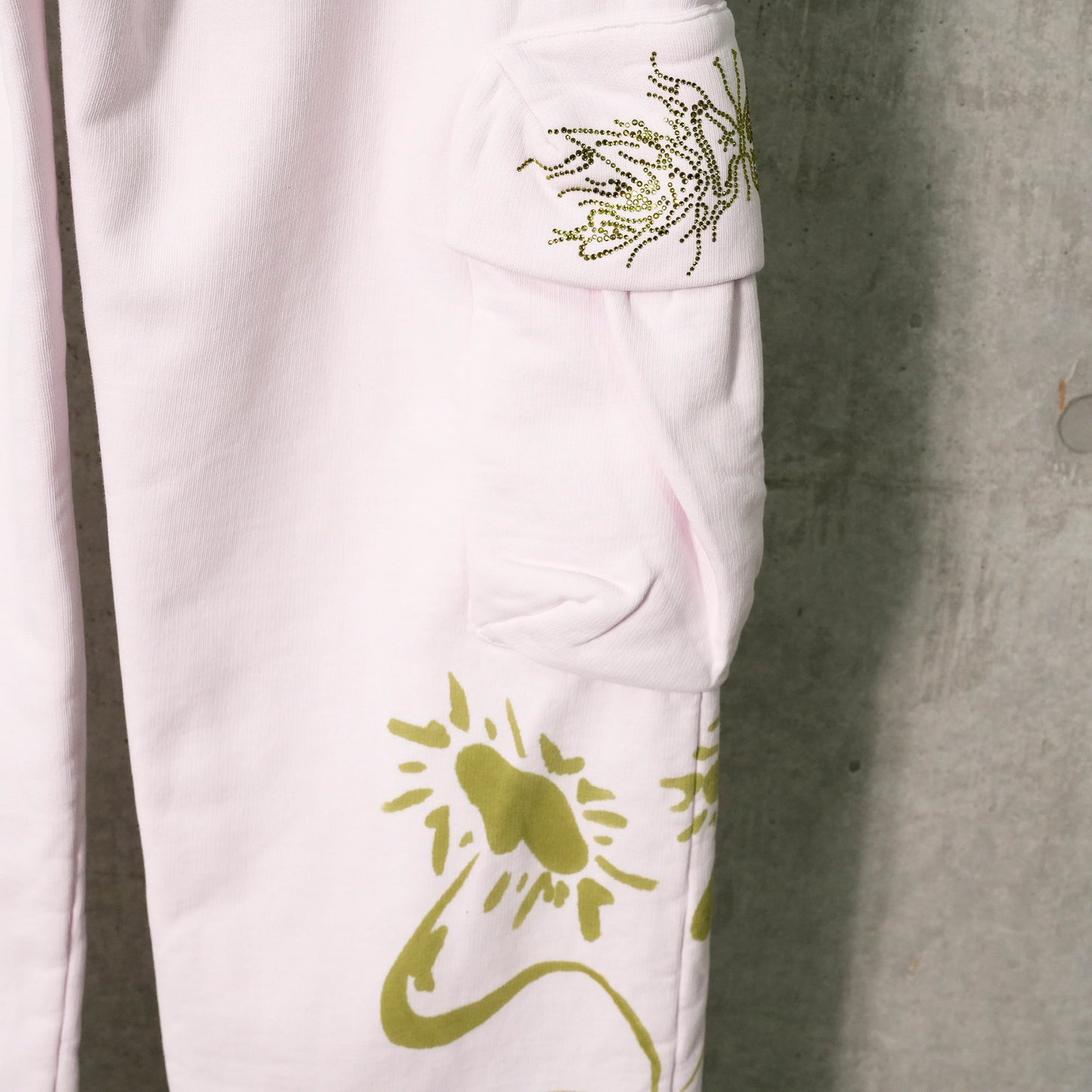 CARGO SWEATPANTS / PINK DAISY