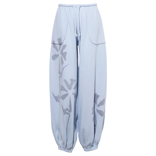 XL SWEATPANT / SKY FLOWERS