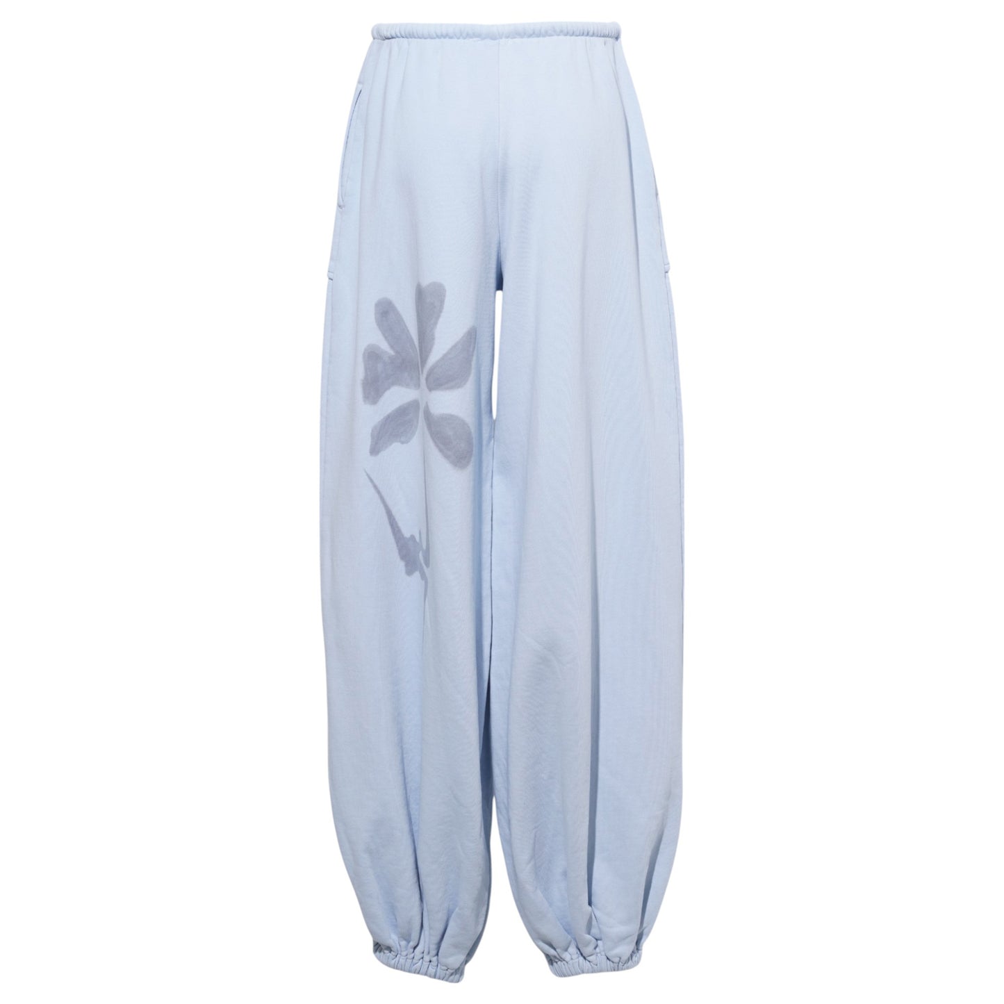 XL SWEATPANT / SKY FLOWERS