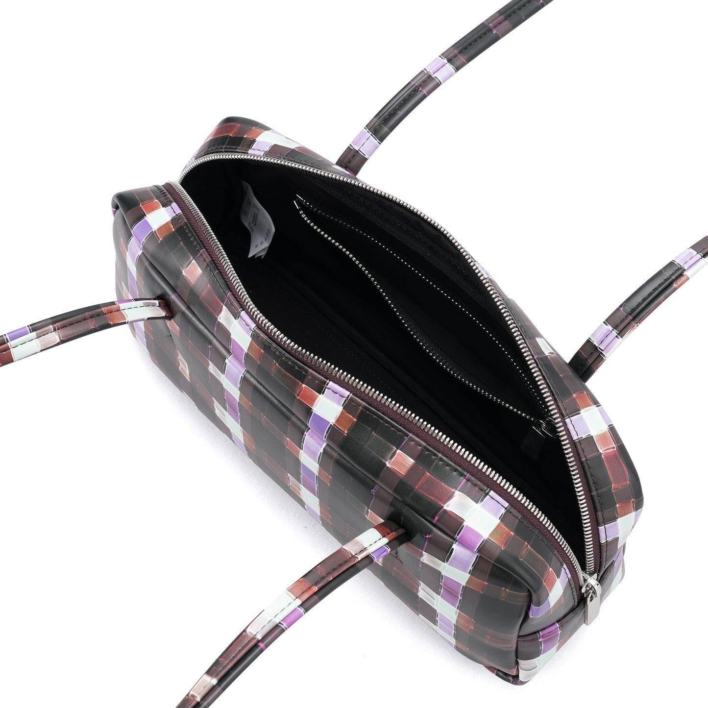 PLAID BAGUETTE BAG / CHOCOLATE PAINTED PLAID