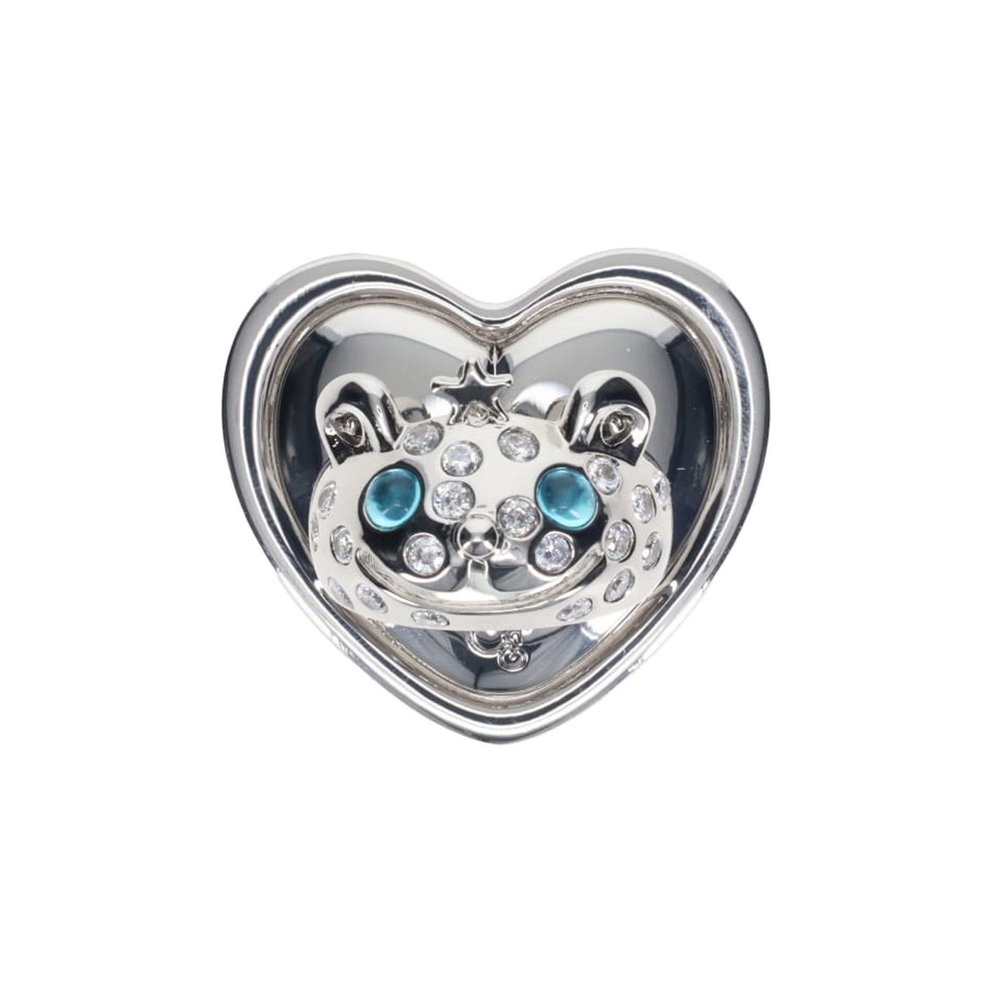 PRINCESS BEAR GRIP RING / SILVER
