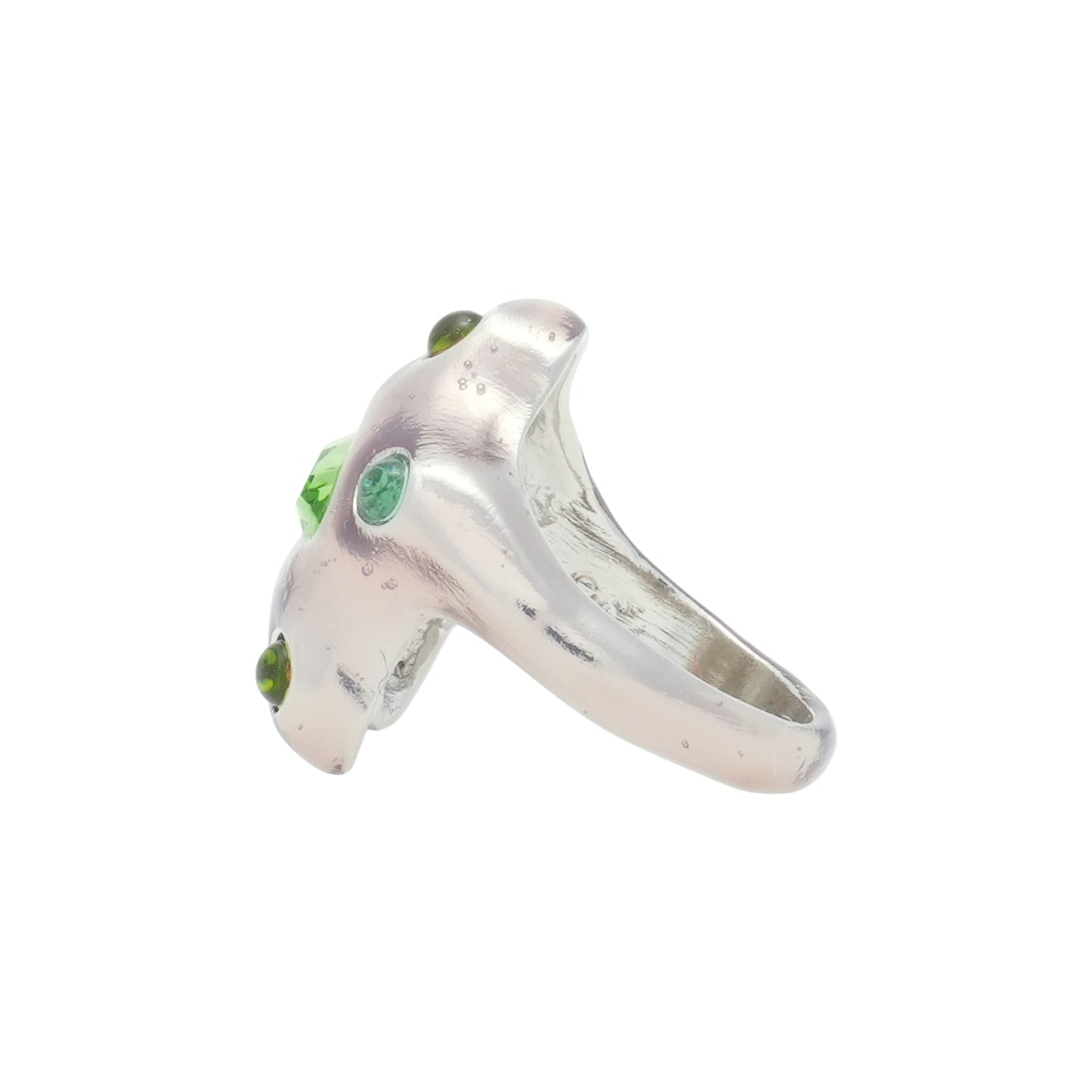 DEMI STARLETTE RING / METALLIC PINK APPLE