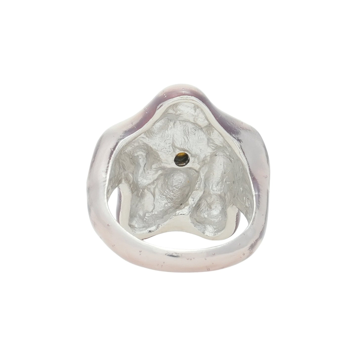 DEMI STARLETTE RING / METALLIC PINK APPLE