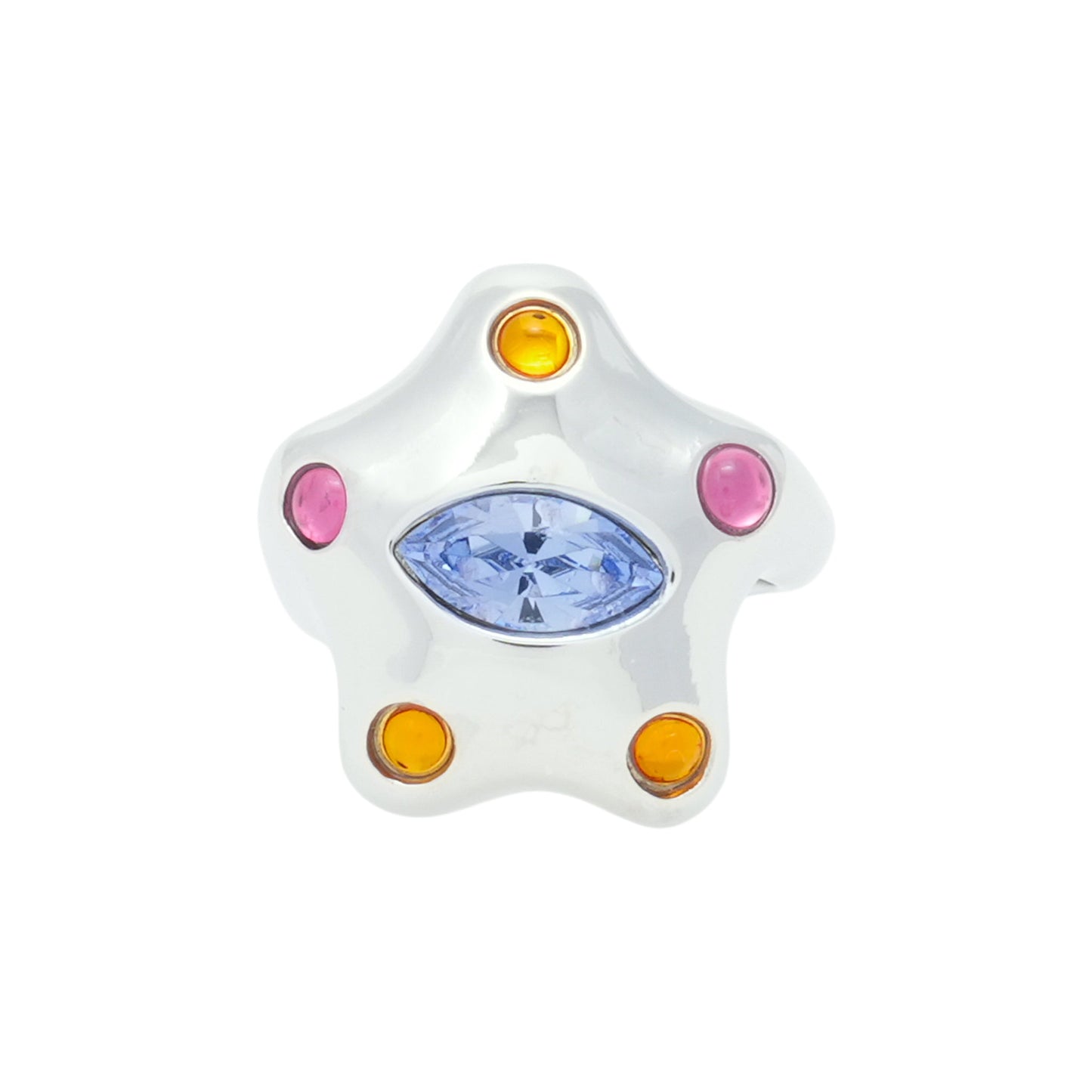 DEMI STARLETTE RING / SILVER PASTEL MULTI