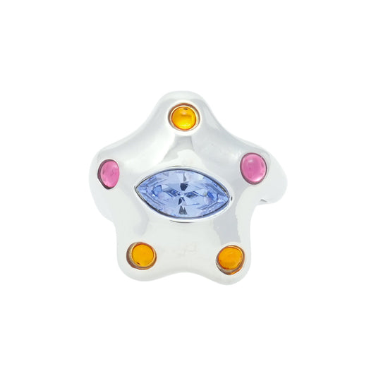 DEMI STARLETTE RING / SILVER PASTEL MULTI