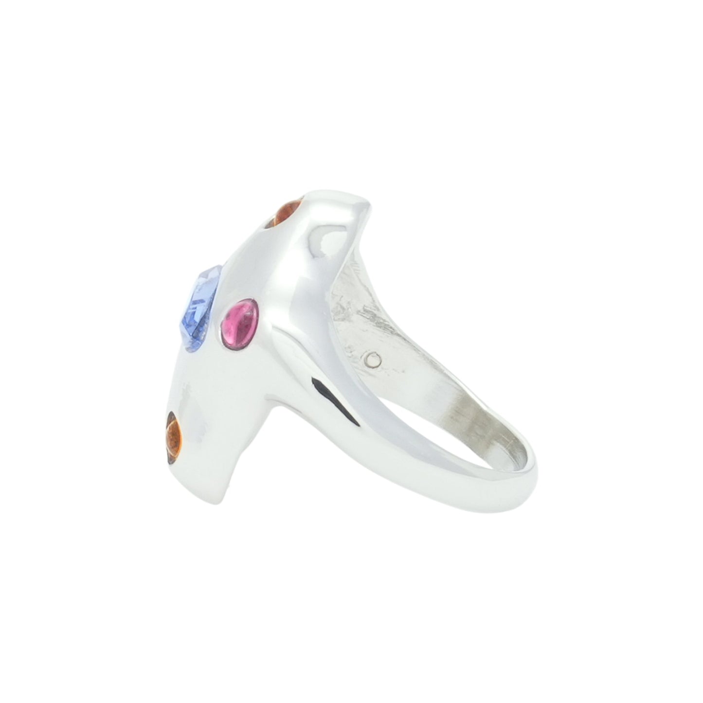 DEMI STARLETTE RING / SILVER PASTEL MULTI