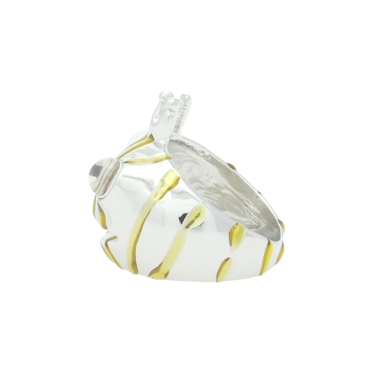 FROG PRINCE RING / GOLD STRIPE