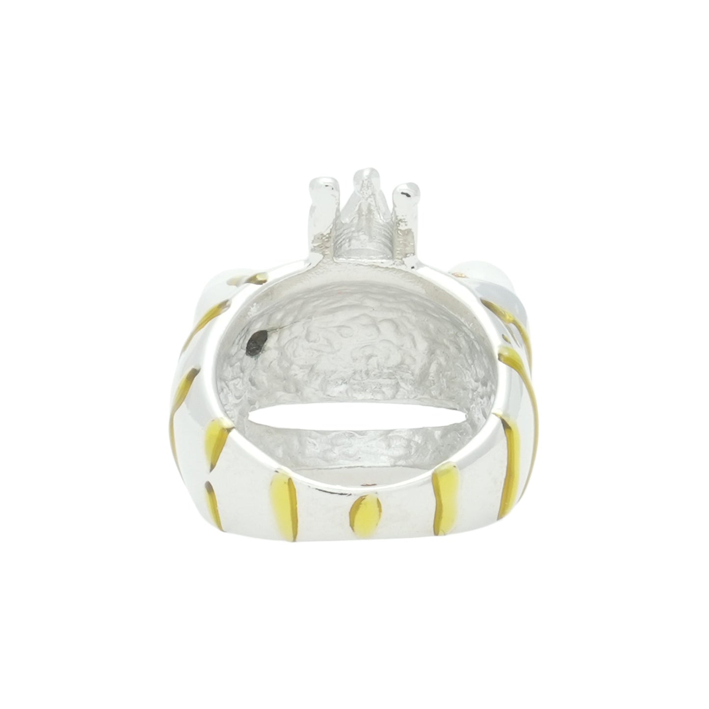FROG PRINCE RING / GOLD STRIPE