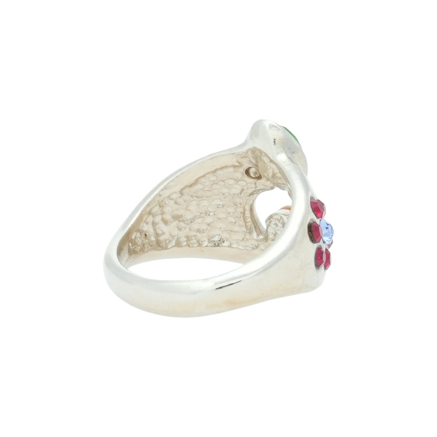 COSMIC DAISY RING / SKY RUBY