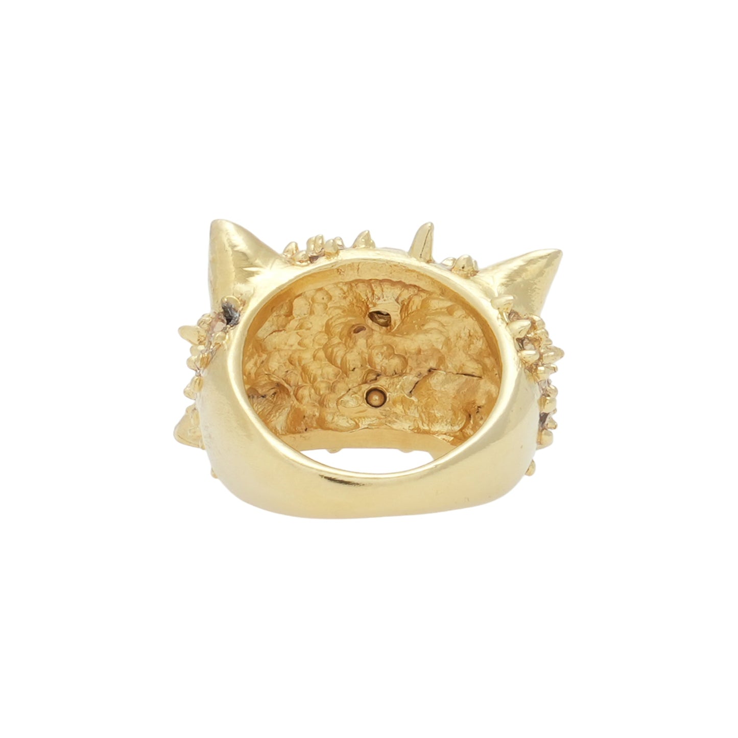 ALIEN SPIKE RING / GOLD