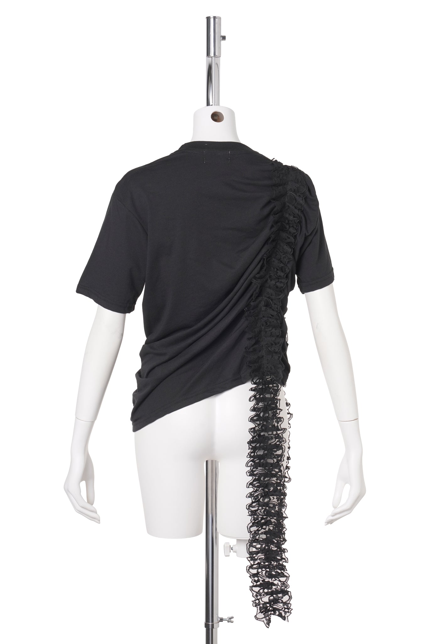 LACE AMARYLLIS DUO TEE / BLACK