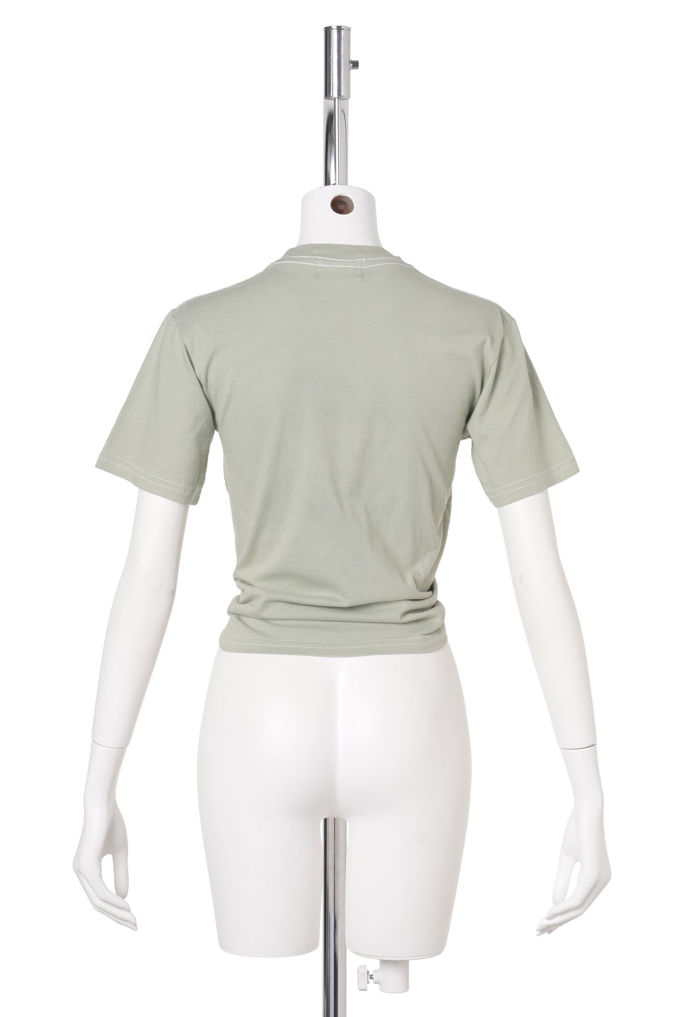RING TEE / OLIVE TWIN FLOWERS