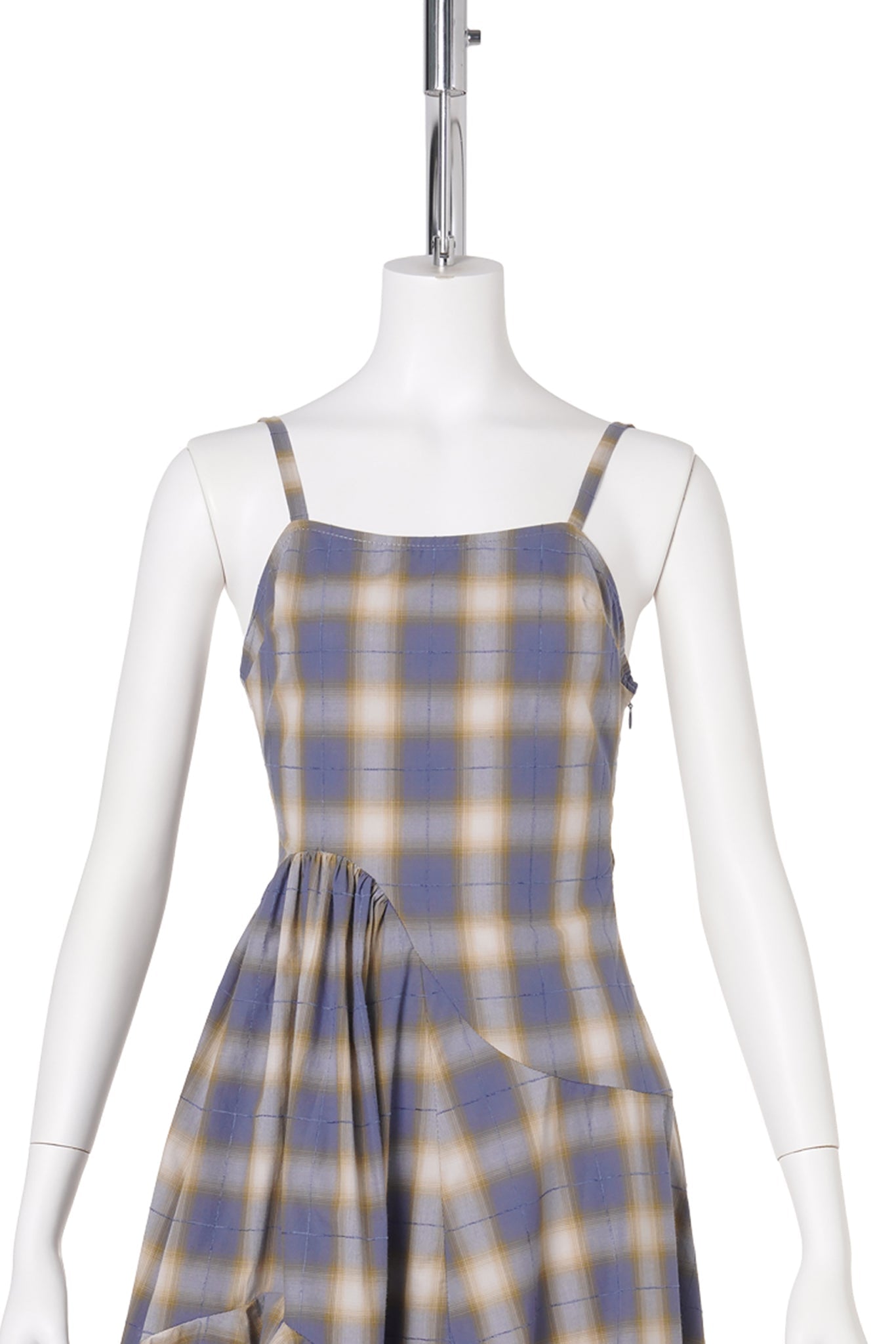 FLORIST DRESS / COUNTRY PLAID