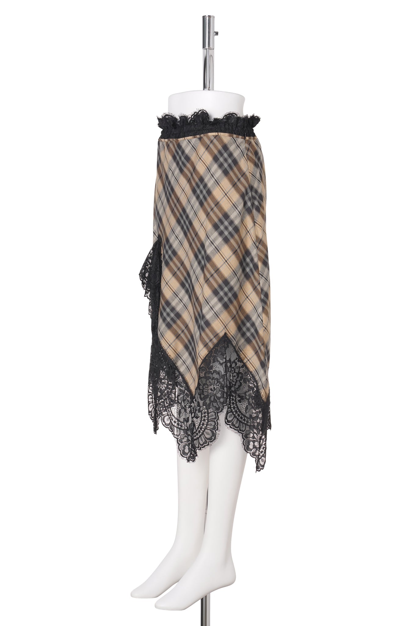 WATERLILY SKIRT / SMOG PLAID