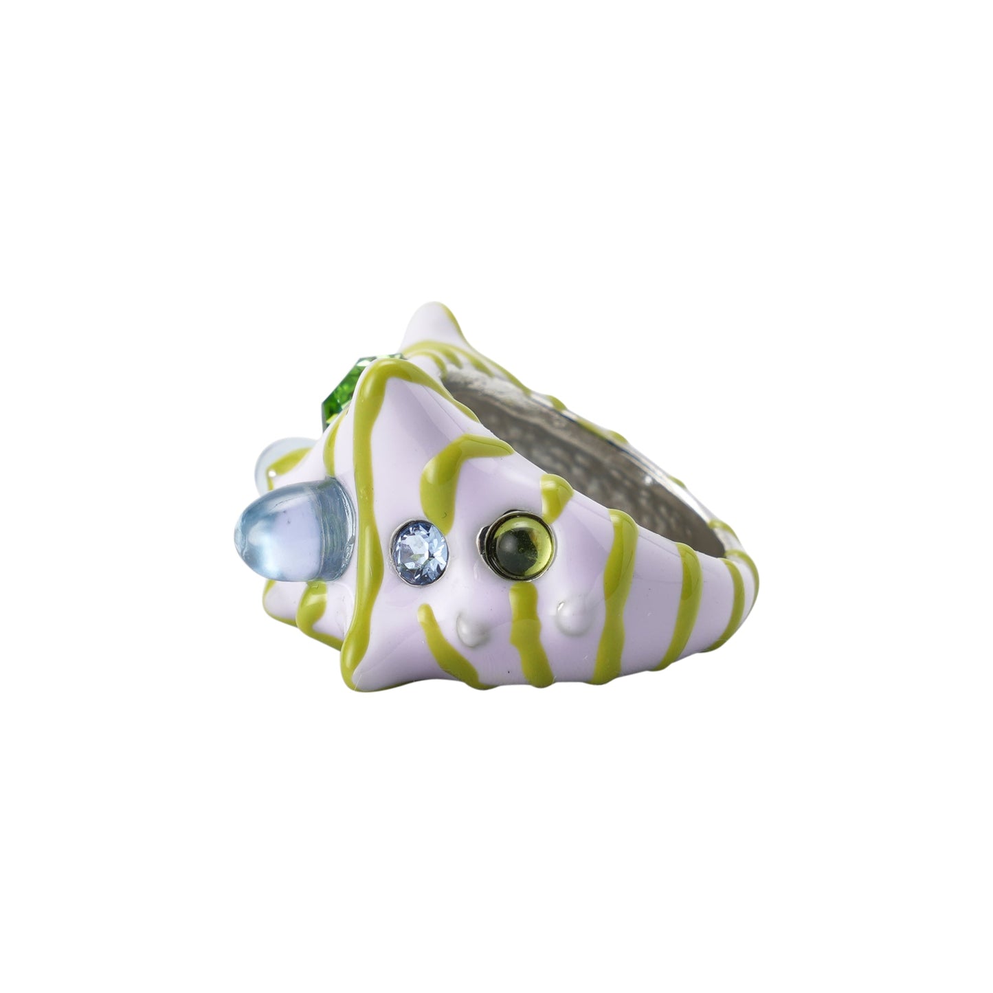 ALIEN RING / LILAC STRIPE