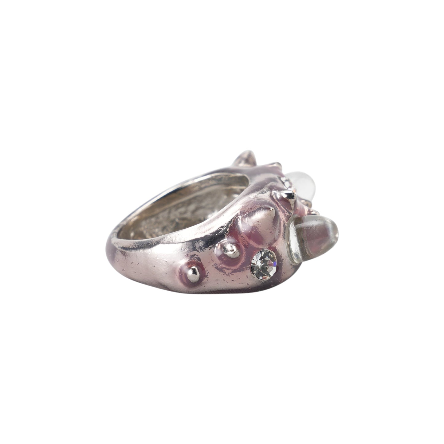 DEMI ALIEN RING / SOFT PINK