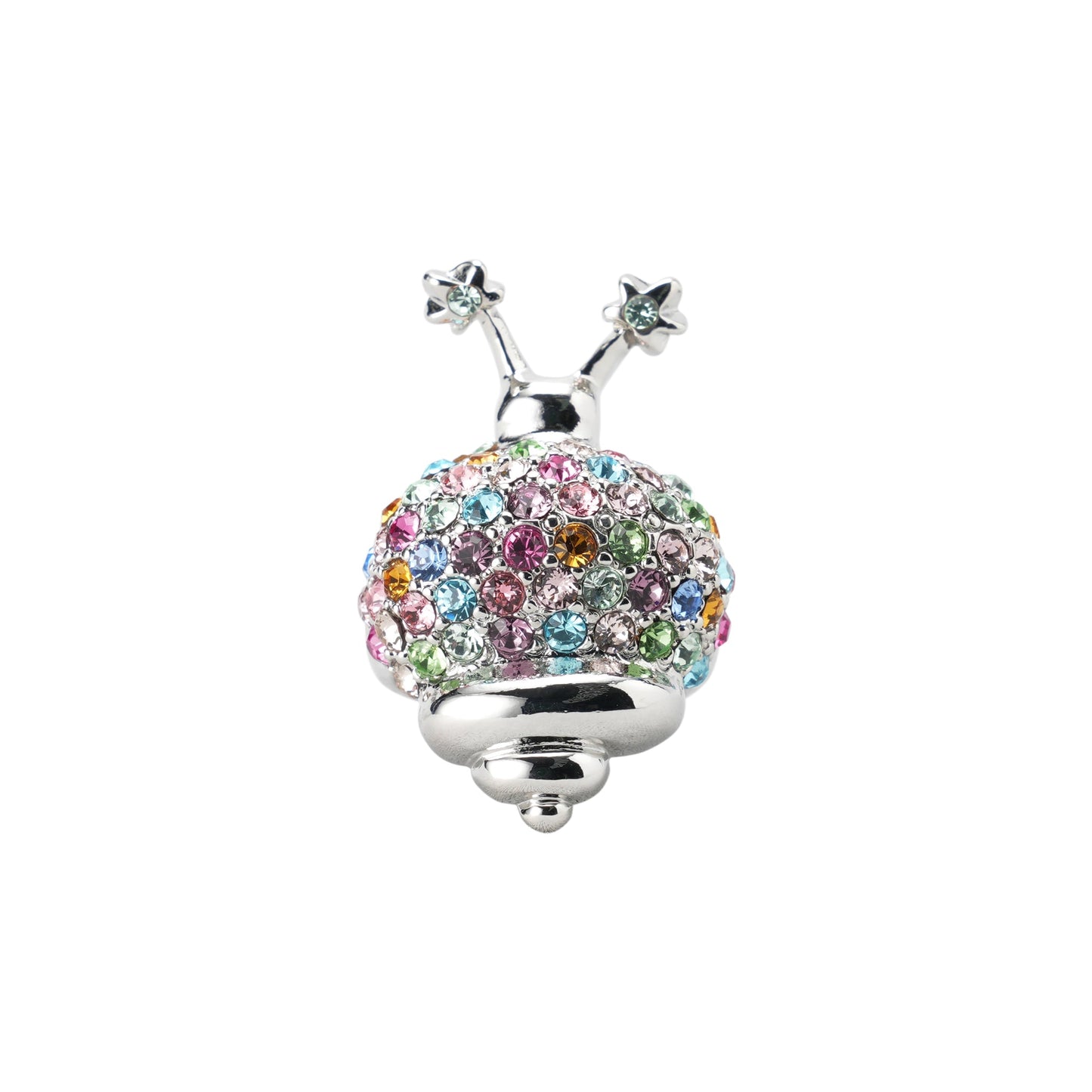 SNAIL RING / SILVER PASTEL