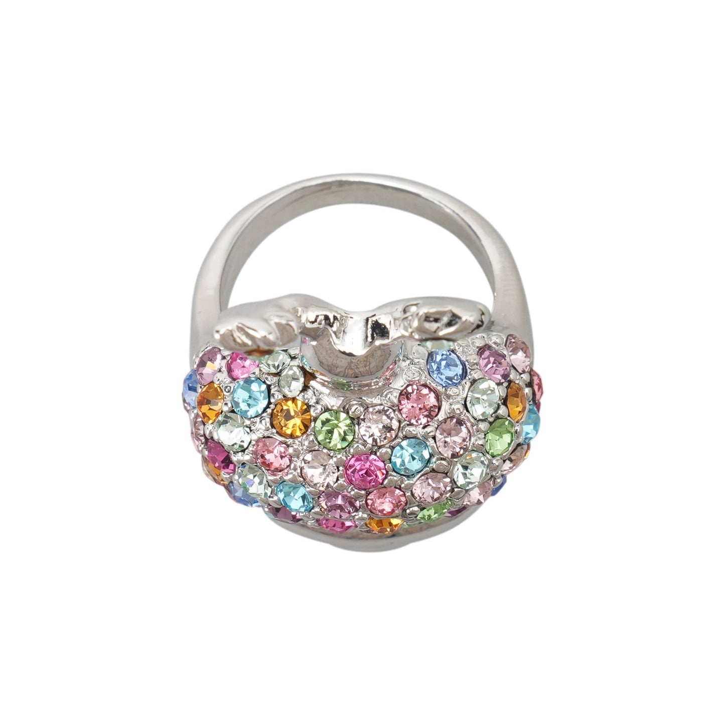 SNAIL RING / SILVER PASTEL