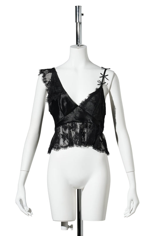DAHLIA TANK / BLACK