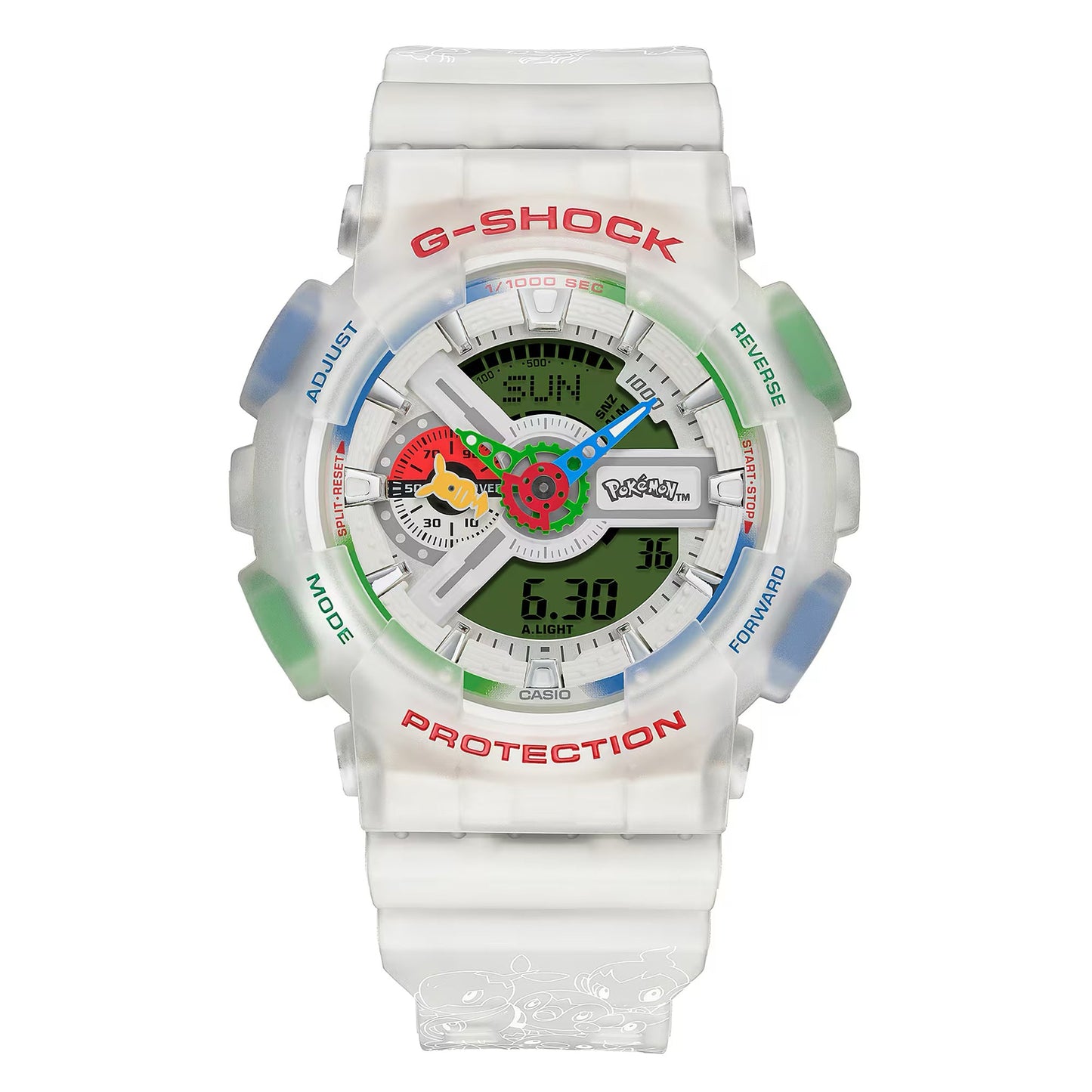G-SHOCK x Pokémon GA-110PKM-7AJR