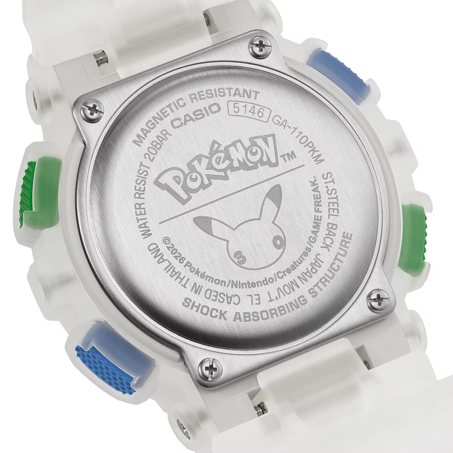 G-SHOCK x Pokémon GA-110PKM-7AJR